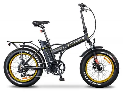 Immagine prodotto di Argento e-Mobility Mini Max S Nero, Grigio, Giallo Alluminio 50,8 cm (20") 25 kg