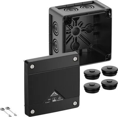 Image de Boîte de jonction - Boîte Push-in 102x102mm Abox Pro 040-L/sw