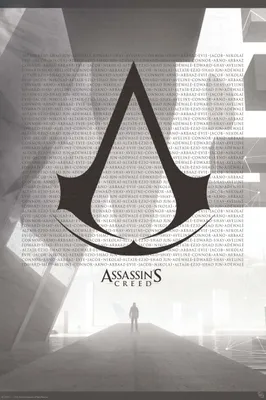 Produktbild von ASSASSINŽS CREED - Poster Maxi 91cmx51cm - Crest & Animus