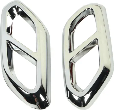 Obrázek produktu pro 1Pair Kryt výfuku Dekorativní silná ochrana Náhradní díl pro Benz GLC -Class X254 AMG Line Silver