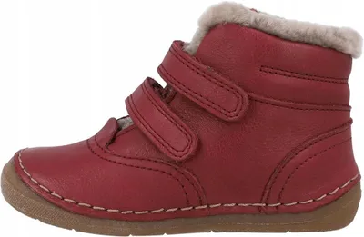 Produktbild von Kinder Winterstiefel Froddo G2110130-9 Leder Barefoot Klettverschluss Warm