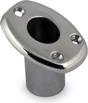 Produktbild von Flaggenstockhalter für Flaggenstöcke mit 20 mm, Flaggenstock Halter aus Edelstahl
