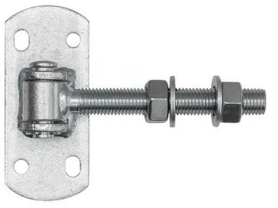 Obrázek produktu pro LogistSystem Nastavitelný závěs, pozinkovaný, M16, deska 115 x 50 mm, 1 ks, svařitelný 61.068