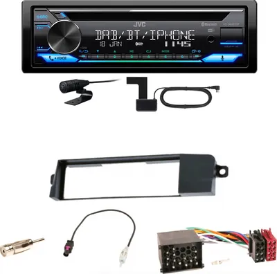 Produktbild von JVC KD-DB922BT Bluetooth Digitalradio CD USB Einbauset für BMW 3er E46