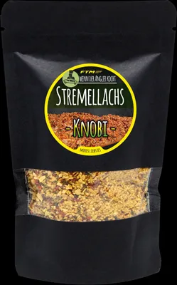 Produktbild von Fishing Tackle Max Gewürz Stremellachs Knobi 125 g Beutel