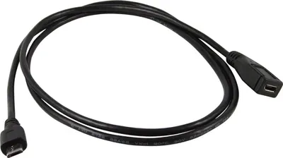 Produktbild von adaptare 40126 1,2 m Kabel Micro-USB 2.0-Stecker + -Buchse Typ B 5-adrige Verlängerung für OTG, MHL