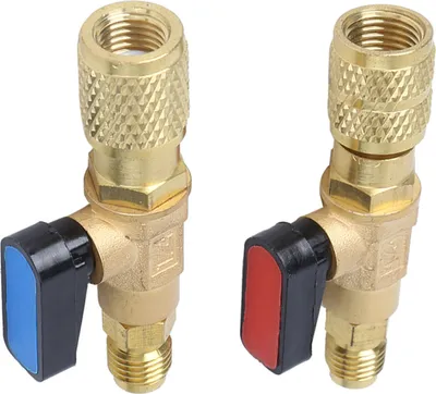 Produktbild von Refrigerant Valve Air Conditioning Charging Hose Adapter Ball Valve for R22 R410A