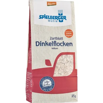 Produktbild von Spielberger Dinkelflocken Zartblatt demeter 375g