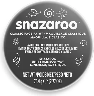 Produktbild von SNAZAROO Gesichtsfarbe Schwarz 75ml