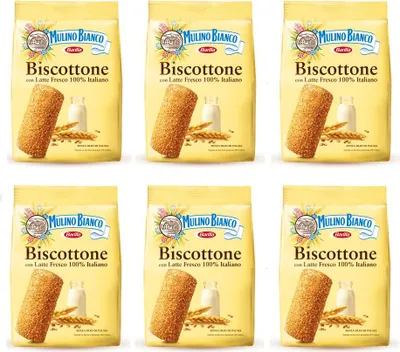 Produktbild von 6x Mulino Bianco Kekse BisBaumwollee 700g Butterkeks biscuits cookies kuchen brioche