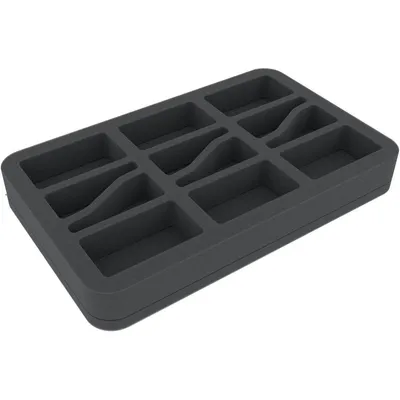 Obrázek produktu pro Pěnová vložka 1:100 / 15 mm pro 12 miniatur – výška 35 mm