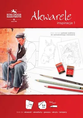 Immagine prodotto di Blocco Inspirations - Acquerelli A4/20 fogli 320g