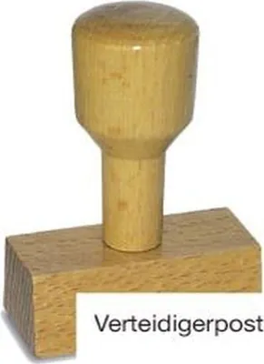 Produktbild von Vorgangsstempel - Verteidigerpost