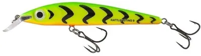 Image de Salmo Rattlin' Sting Suspending Green Tiger 9 cm 11 g Wobler