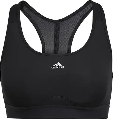 Produktbild von adidas Powerreact Training Medium-Support Sport-BH Damen 000 - black XS/AC