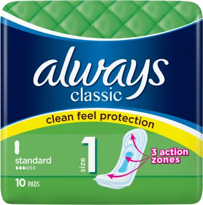 Produktbild von Always Classic Damenbinden Standard 10 Stück