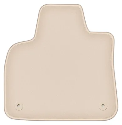 Produktbild von DURBAN Beige Velours-Fahrerfußmatte für Citroen DS5 Limousine (2011-2018)