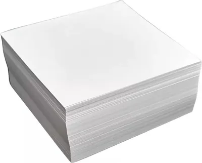 Produktbild von Zettelboxeinlage Zettelklotz Notizwürfel Notizzettel Zettel 9x9cm 500 Blatt
