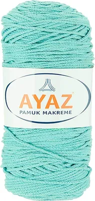 Produktbild von 4 x 250g Strickgarn Pamuk Makrame Strickwolle Häkelgarn Makrameegarn, Farbwahl, Farbe:1280 türkis