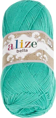 Produktbild von Garn BELLA - 100g / 360 m - Smaragd