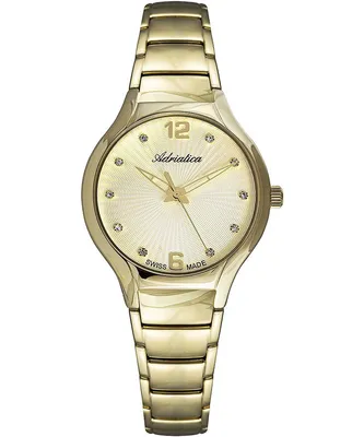 Immagine prodotto di Orologio da donna Adriatica A3798.1171Q CYRKONIE oro