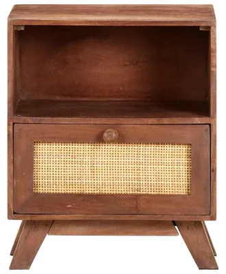Produktbild von vidaXL Nachttisch 40x30x50 cm Mango Massivholz