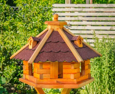 Produktbild von Großes Vogelhaus, Futterhaus 55 x 37 cm, imprägniert