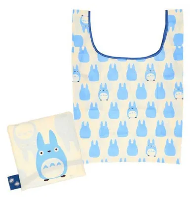 Produktbild von Mein Nachbar Totoro Tragetasche Totoro Silhouette Blue