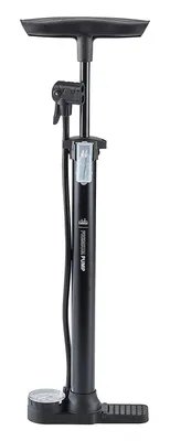 Produktbild von DANSI Fahrradpumpe Standluftpumpe alle Ventile AV SV DV mit Manometer