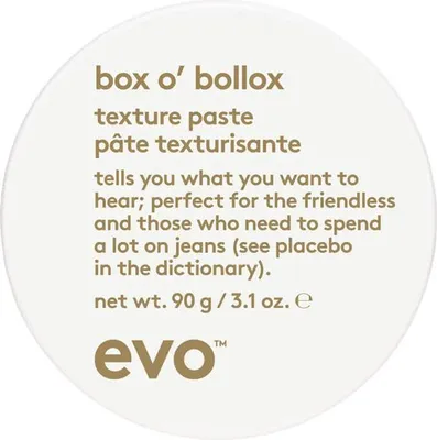 Produktbild von Evo Style Box o' Bollox Texture Paste 90gr - Texturwachs mit extra starkem Halt
