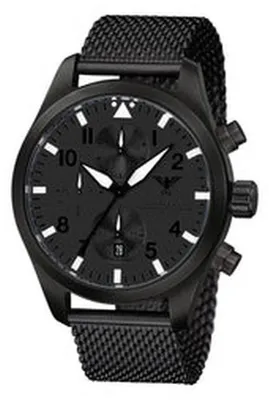 Produktbild von KHS - KHS.AIRBSCXT.MB - Armbanduhr - Chronograph - Airleader Black Steel XTAC - Herren