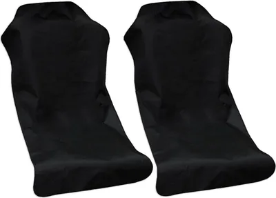 Produktbild von Schonbezug Autositz, 100% Polyester, schwarz, Einheitsgröße, 2-teilig
