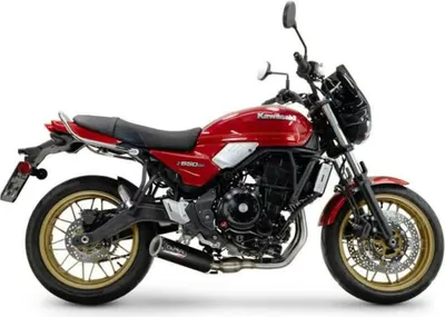 Produktbild von GPR M3 Racing Komplettauspuff Schwarz Titan für Kawasaki Z 650 RS