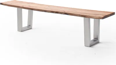 Produktbild von Esszimmer Sitzbank mit 200 cm Breite, Akazie massiv, natur lackiert - COSENZA-06