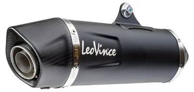Obrázek produktu pro Výfukový systém LeoVince NERO, černý, s homologací (ABE) pro motocykly Yamaha XP 500 T-Max od roku výroby 2008