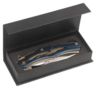 Immagine prodotto di Coltello tascabile con lama in acciaio inossidabile 5Cr13 e manico in acciaio, dotato di clip