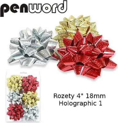 Image de Rosette 4" 18Mm Holographique 1 P6