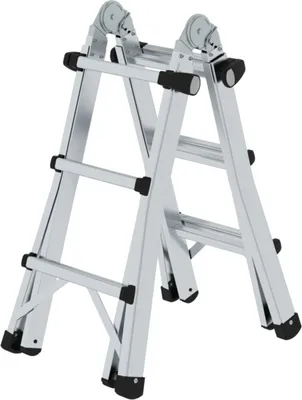 Produktbild von MUNK Gelenk-Teleskopleiter 4x3 Sprossen