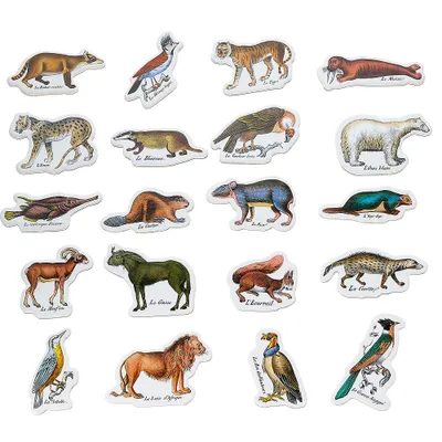 Produktbild von RAPPA Vilac Zoo de Buffon Magnete