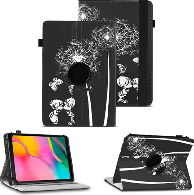 Produktbild von Tablet Tasche für Samsung Galaxy Tab A 10.1 2019 Hülle Schutzhülle 360° DrehbarFarben:Motiv 12