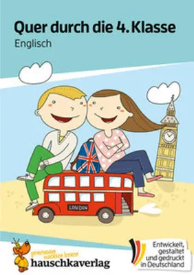 Produktbild von Quer durch die 4. Klasse, Englisch - A5-Übungsblock
