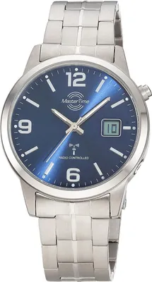 Master Time MTGT-10953-32M Herren-Funkuhr Expert Titan Blau 1