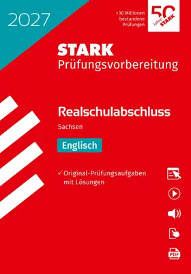 Produktbild von STARK Englisch - Realschulabschluss 2027 Sachsen - Prüfungsvorbereitung
