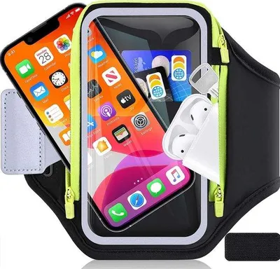 Image de Bracelet de sport - support de téléphone portable - pour le jogging et la randonnée