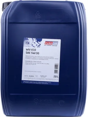 Produktbild von EUROLUB WIV ECO für 5W-30 20 Liter Motoröl Motorenöl Longlife-04 229.51 C30 507 00 504 00 Öl