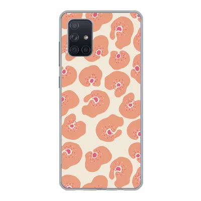 Produktbild von MuchoWow® Handyhülle Schutzhülle Hülle für Samsung Galaxy A51 5G Blume - Muster - Abstrakt Silikon Softcase Handy Hülle - Abbildung