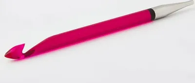 Produktbild von auswechselbare Häkelnadel TRENDZ tunesisch 8,00 mm purpur