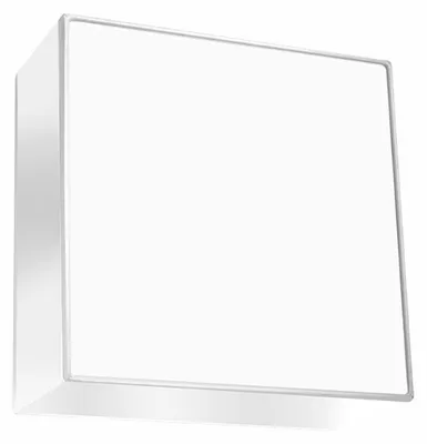 Produktbild von Wandleuchte, PVC, weiß, quadratisch, L 25 cm