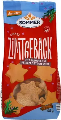 Obrázok produktu pre Špaldové sušienky so škoricou 125g