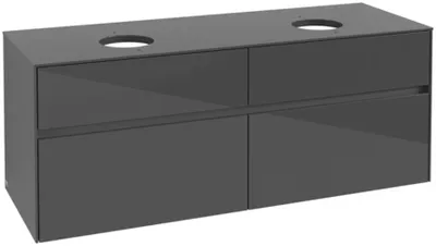 Image de Villeroy & Boch Collaro Meuble sous-lavabo, pour 2 lavabos, 1400x548x500mm, C04800FP